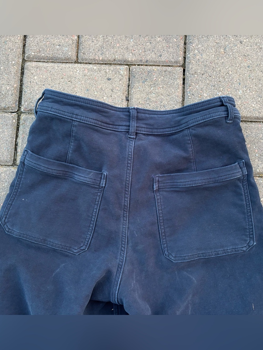Calia by Carrie Underwood wide leg, high rise cropped pants with stretch sz 8 - Picture 6 of 8